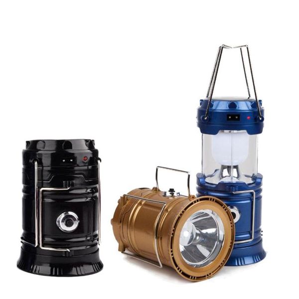 

portable lanterns usb rechargeable aluminum led camping tent lantern lamp super bright waterproof light chaeger for your phone outdoor