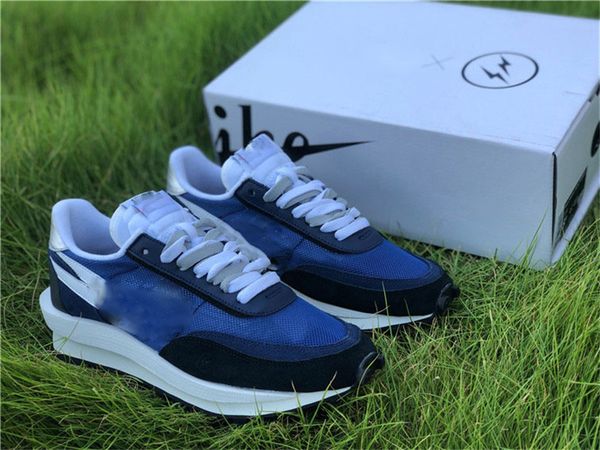 

2020 новых fragment design sacai ld вафельного ldv 2.0 мужчины женщина кроссовки черного белого нейлон зеленый синий мульти мужской спортивн