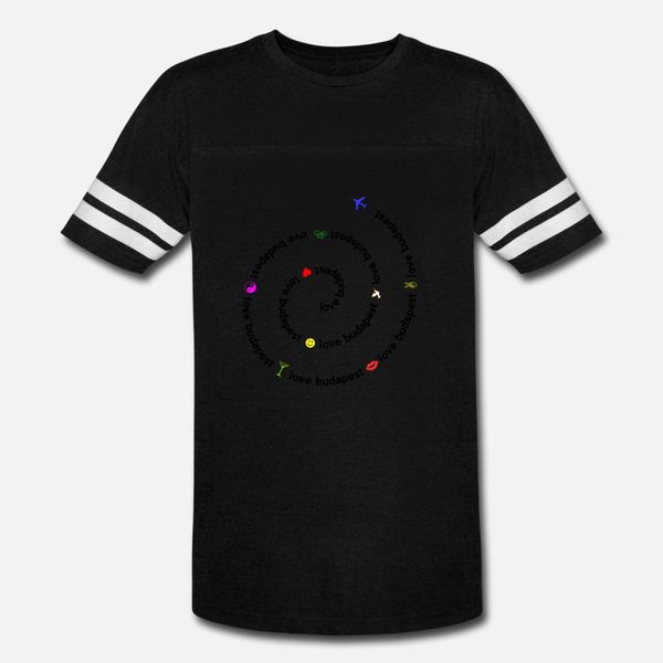 

love budapest t shirt men create 100% cotton s-xxxl vintage famous basic summer style pattern shirt