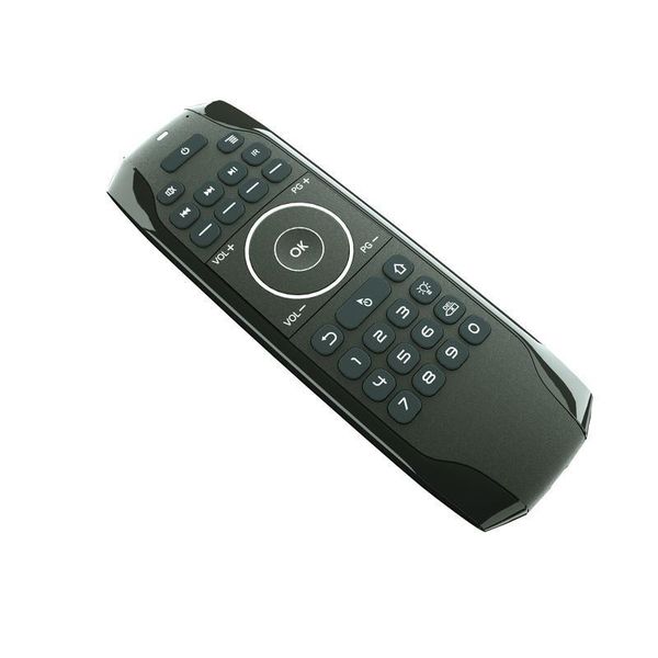 

cgjxs g7 backlight english mini keyboard air mouse 2 .4g wireless 6 -axis gyro smart remote control ir learn for s905x3 tv box