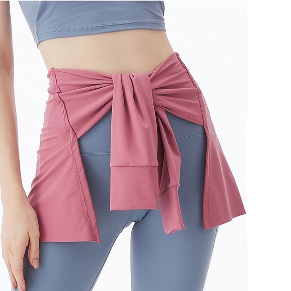 

новые виды спорта hip обложка юбка йоги шаль женщина knotted бег йога танцы фитнес anti-затруднительная обложка бедро поясной фартук, White;red