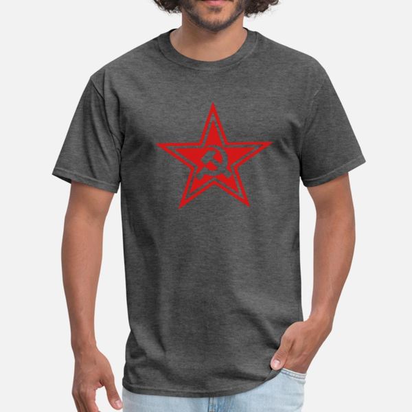 

ussr hammer & sickle star image t shirt men create short sleeve s-xxxl clothing anti-wrinkle comfortable summer style normal shirt