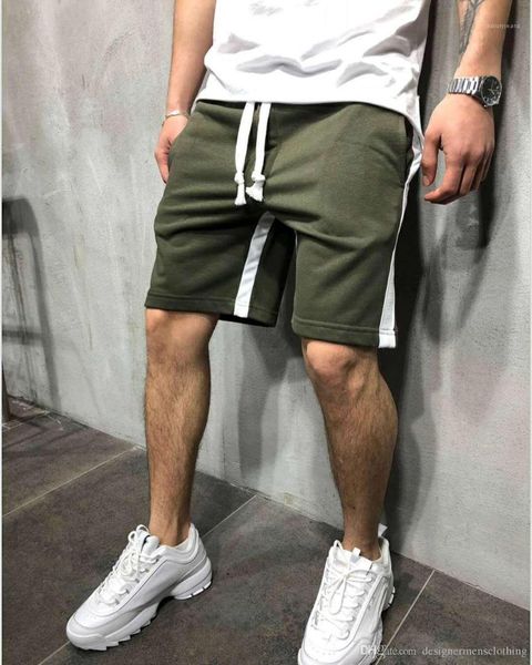 

short pants panelled workwear teenager loose sports clothing casual running relaxed apparel summer mens designer, White;black