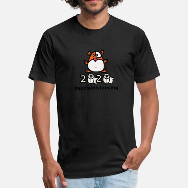 

social distancing 2020 quarantine shirts t shirt men designer cotton s-xxxl original gift breathable summer normal shirt