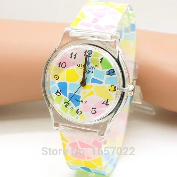 

new arrived promotion children fashion colorful waterproof quartz wristwatch women casual cute sports watches, Slivery;brown