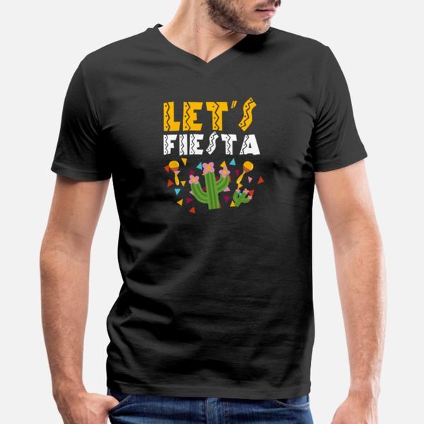 

cinco de mayo costume gift i let's fiesta t shirt men printed 100% cotton s-xxxl fitness funny casual spring autumn slim shirt