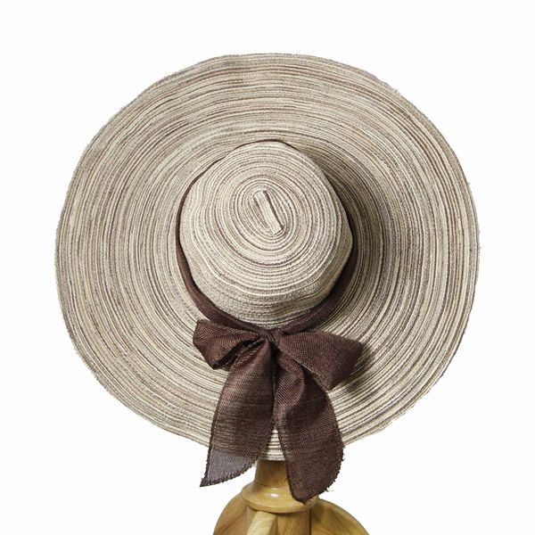 

summer sun cap for women outdoor casual beach hat lace women's ladies' foldable wide large brim floppy beach hat sun straw, Blue;gray