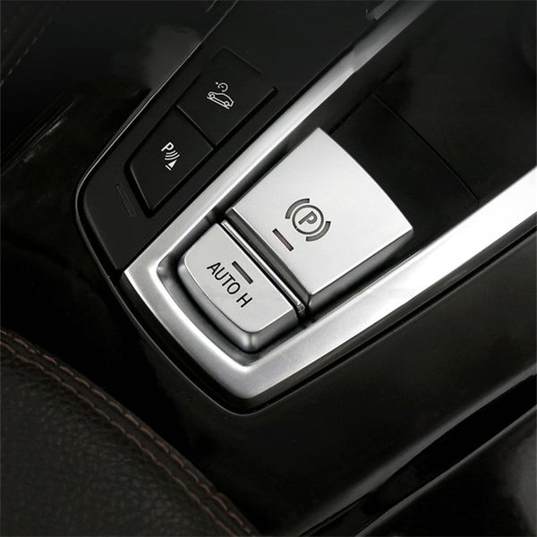 

auto h electronic handbrake buttons p file sequins decoration cover trim for bmw x5 e70 f15 x6 e71 f16 car styling interior267l