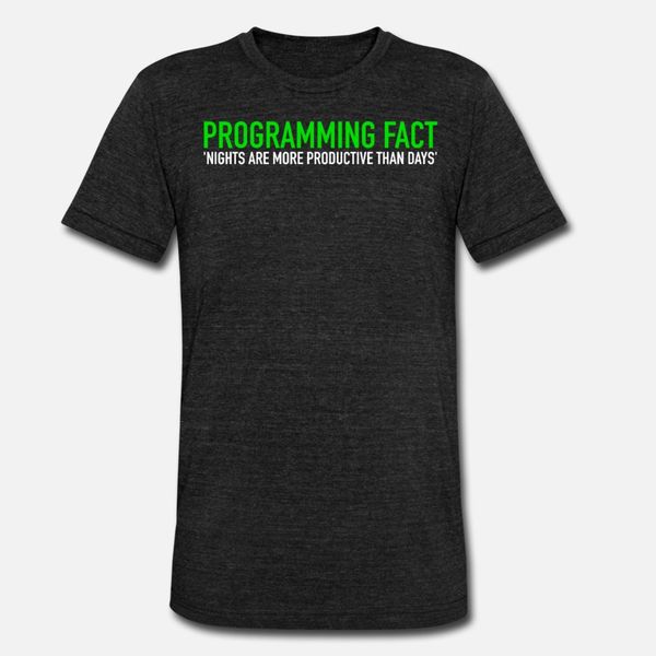 

programming fact it nerd programmer work day night t shirt men designer short sleeve s-3xl clothes interesting new style summer style