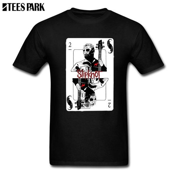 

funky slipknot poker plain t shirts fathers day cool teenage personalized tee shirts solid 2020 summer men cloth fashion