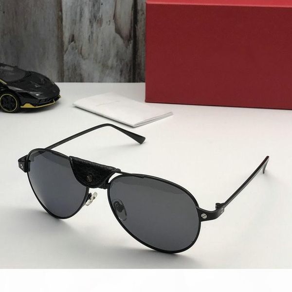 

1266 classic for men women popular designer sunglasses fashion summer style women sunglasses uv400 eyewear come with case, White;black