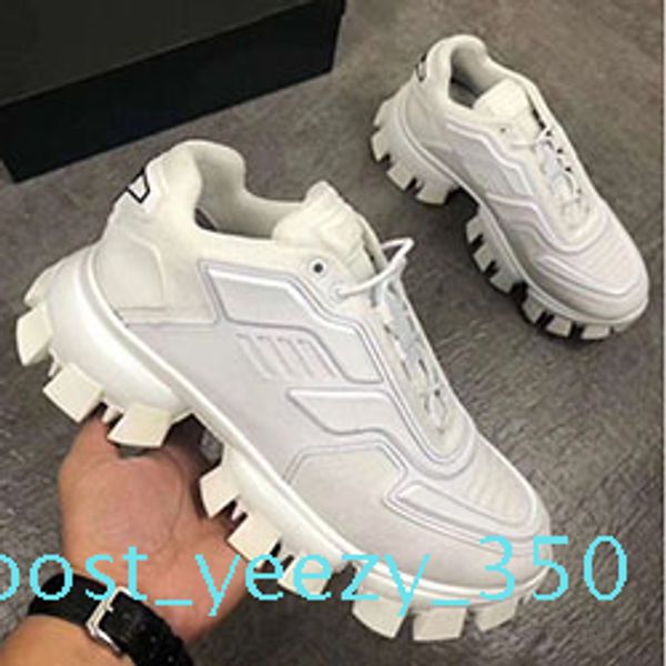 

cloudbust thunder knit sneakers mens luxury designer casual shoes mens classical casual shoes fabric rubber trainers outdoor b35, Black