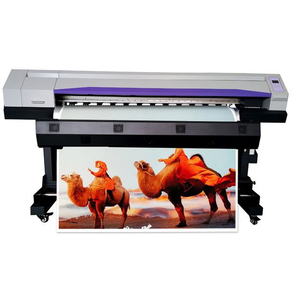 

xp600 eco solvent printer price 5ft color graphic printer flex banner inkjet printing machine sticker pvc plotter