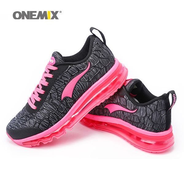 

onemix 2020 women running shoes air cushion athletic trainers outdoor mesh damping sport shoes multi-function jogging sneakers