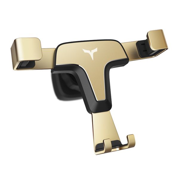 

ready stock fast shipping] mobile phone holder phone stand mobile accessory gadgets solid convenient t-shape car holder silver golden black