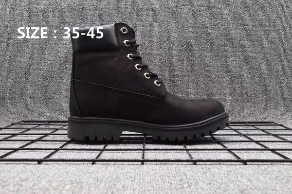 

classical martin boots genuine leather men women snow boots casual wholesale fashion brand shoe, Black