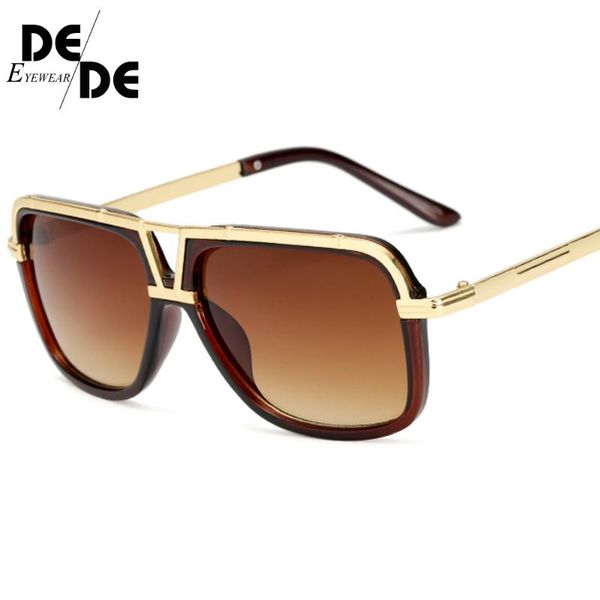 

desoldelos men's sunglasses new big frame goggle summer style brand design sun glasses gafas de sol uv400 2020 new, White;black