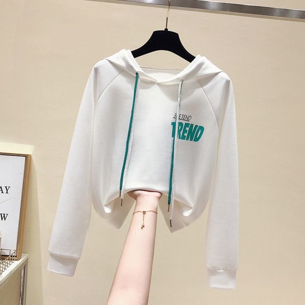 

2020 autumn new hooded women's sweater sweater loose korean style women's insstyle fashion all-matchstyle i6lre, Black