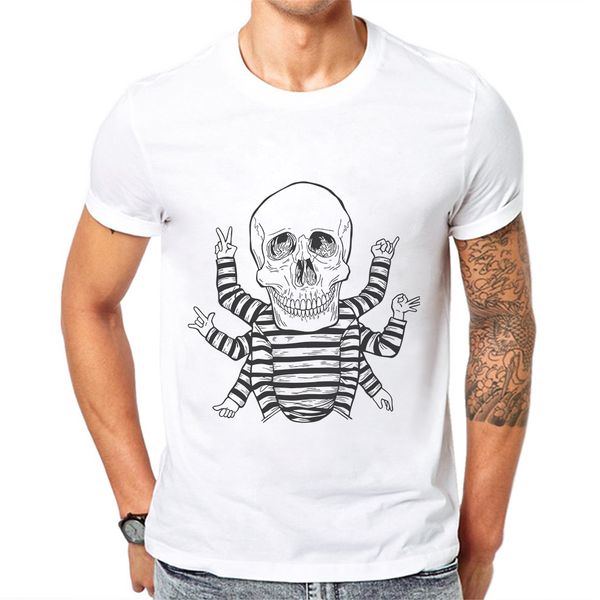 

funny tshirts men t-shirt short sleeve male t shirt fashion skeleton printed tee o-neck mens cotton tees camiseta masculina