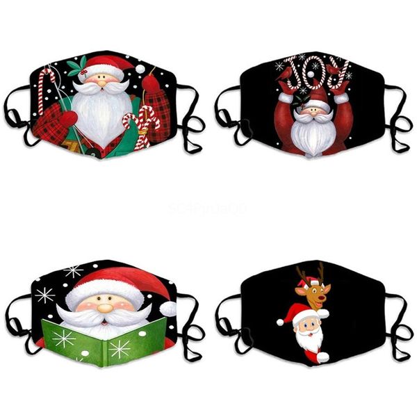 

2020 face mask washable printing dustproof masks outdoor cycling neck magic designer mask#165, Black