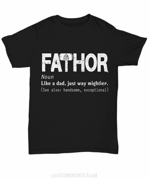 

funny dad definition thor t-shirt fathor for daddy gifts tee father's day men
