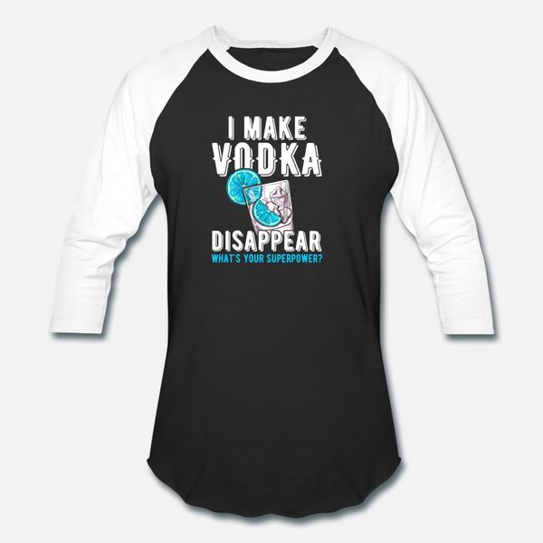 

vodka t shirt men knitted 100% cotton round neck pattern sunlight authentic spring autumn kawaii shirt