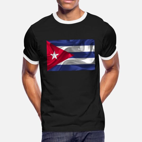 

cuba t shirt men character tee shirt s-xxxl solid color loose funny spring family shirt