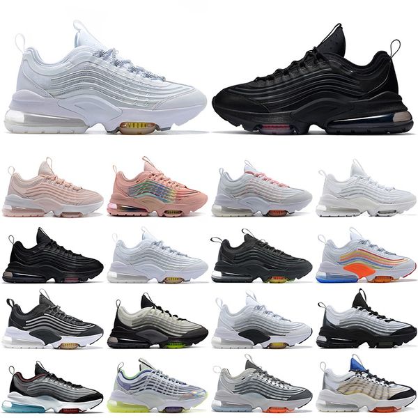 

zm950 men women running shoes white colorful triple volt white core black japan neon multi outdoor trainers sports sneakers ing, White;red