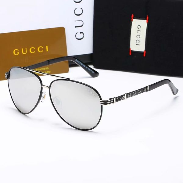 

brand designer sunglasses.c0143 luxury men's and women's driving sunglasses. uv400 brand 5 colors options with box, White;black