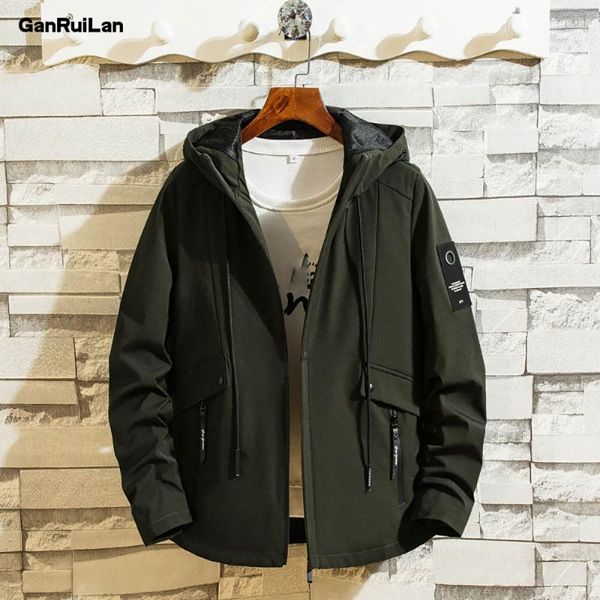

2020 new casual men's summer hooded jacket thin windbreaker packable skin coat sunscreen waterproof beach casual jackets b0748, Black;brown