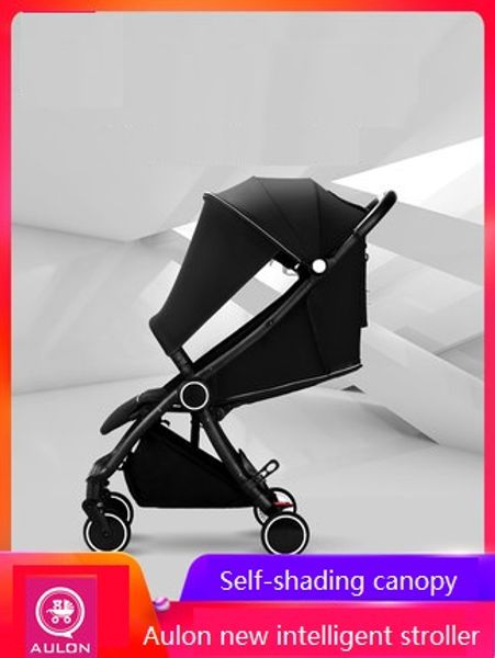 

aulon foldable light weight single hand operate buggy,land on plane baby stroller ,kinderwagen,auto folding pram,hidden sunshade pushchair