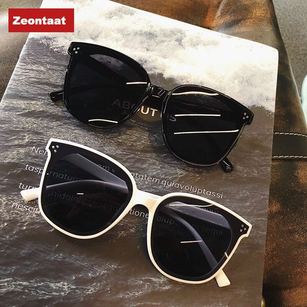 

zeontaat new selling sunglasses celebrity fashion ladies glasses men sunglasses direct selling trend women, White;black
