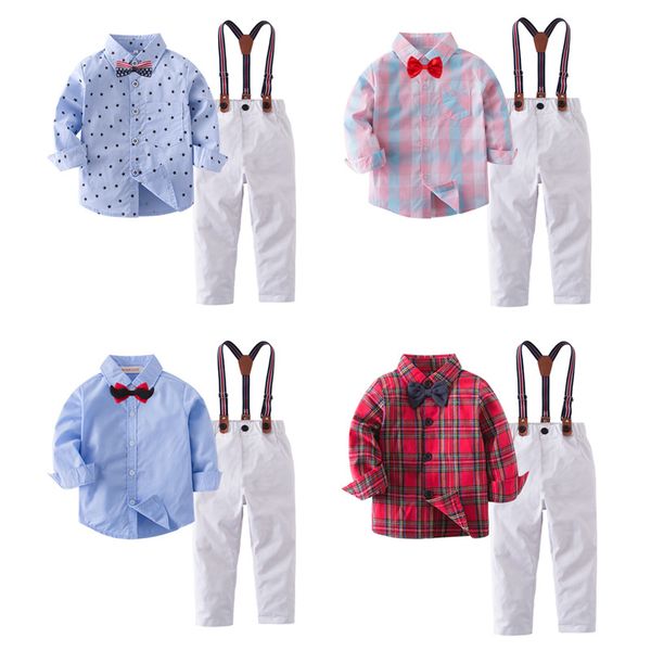 

children's clothing 2020 autumn winter new baby boys clothes long sleeve + trousers toddler sport suit kids costume for boys set, White