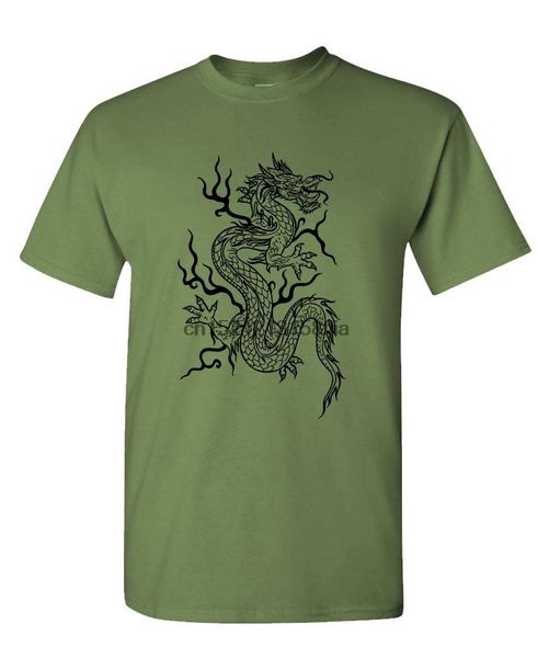 

wushu dragon - mens cotton t-shirt