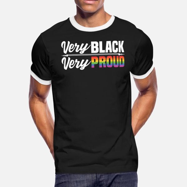 

gay black african american lgbt t shirt men create cotton size s-3xl formal gift basic spring pictures shirt