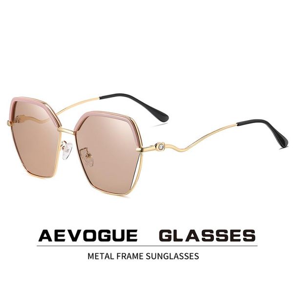 

sunglasses aevogue fashion polygon women polarized big frame travel outdoor driving glasses uv400 ae0865, White;black