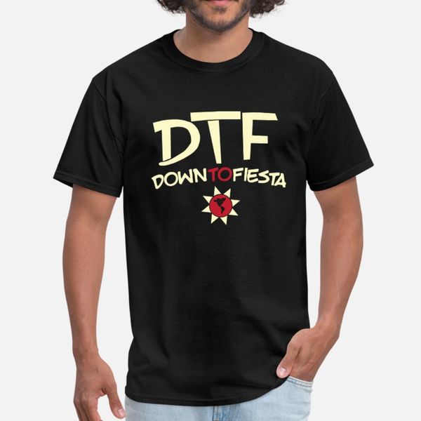 

down to fiesta t shirt men character 100% cotton o-neck interesting basic summer normal shirt