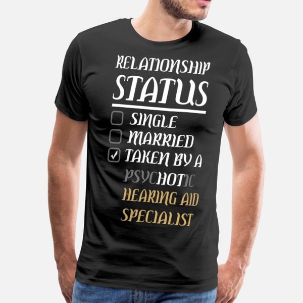 

отношения maried psychotic hearingaid specialst тенниска мужчин дизайн майка o шеи письмо интересный смешной летний стиль vintage рубашка