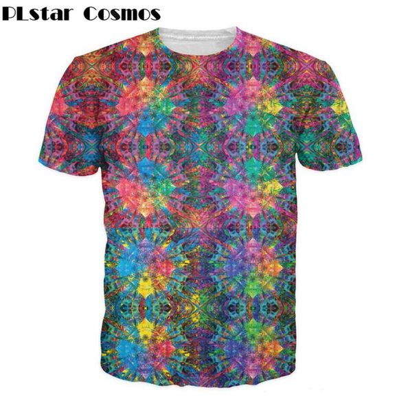 

plstar cosmos 2020 summer new style flashbacks t-shirt colorful 3d print women/men t shirt hip hop casual tees, White;black