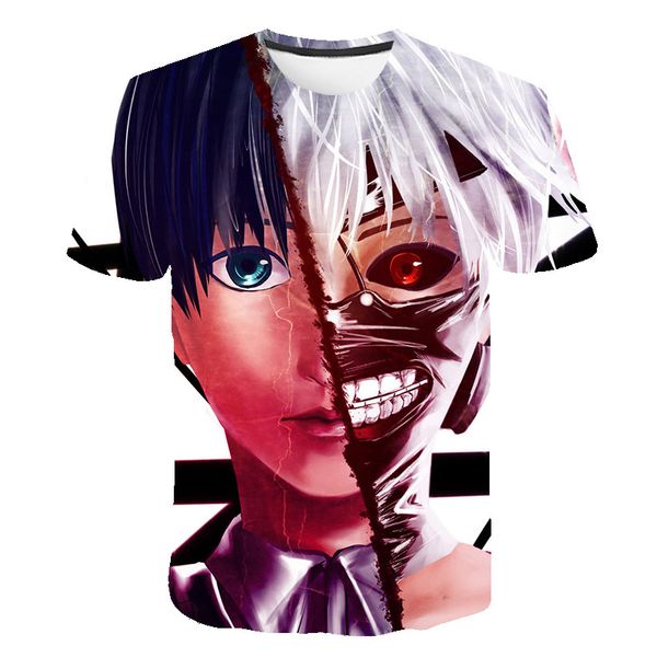 

radioactive label print unique design men t-shirt tees black short sleeve cartoon rhombus pattern