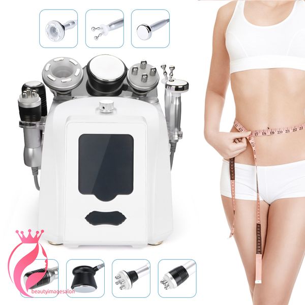 

7 in 1 professionalnew design 40k cavitation lipo vacuum rf multipolar cellulite remove body slimming equipment spa
