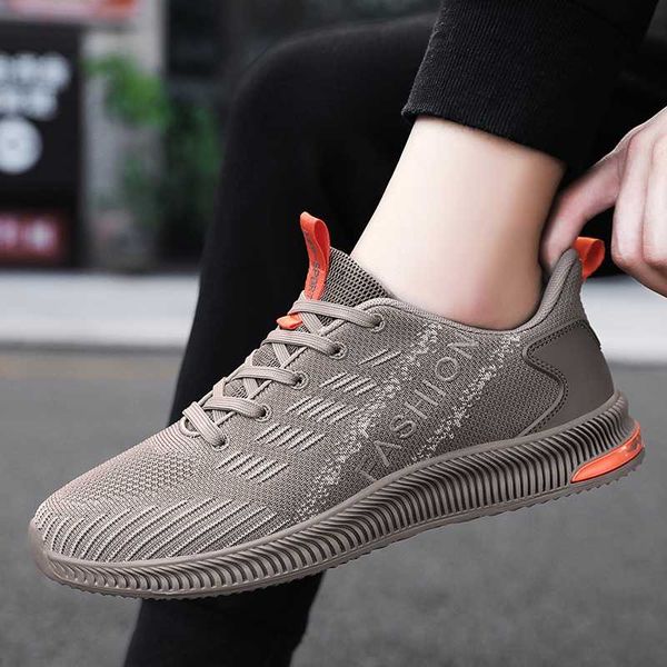 

men walking shoes lace up air mesh running shoes men black comfortable trainers sports outdoor jogging