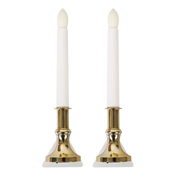 

2pcs led usb rechargeable abs candle light party bar bathroom home decor wedding