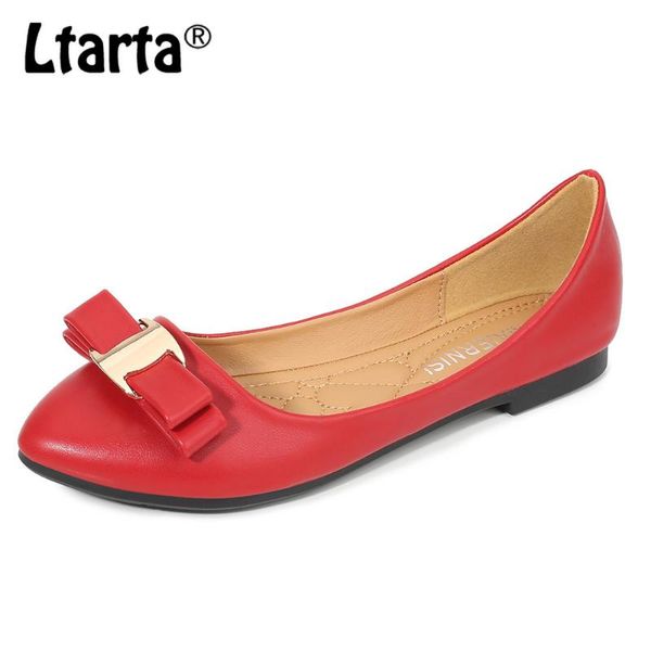 

ltarta 2020 new women's sweet lady bow moccasin casual shopping hiking comfortable new style fashion flats wz-m001-13, Black