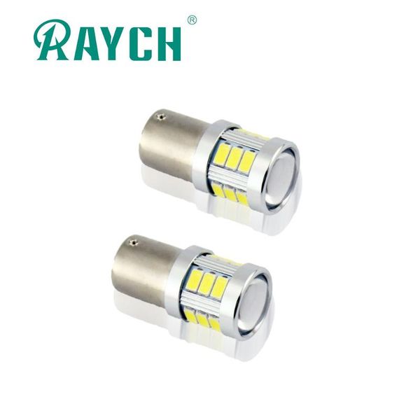 

raych led car lamp 1156 ba15s 7506 p21w 1157 ba15d 3156 3157 7440 7443 white amber red reverse/turn/brake/corner light canbus