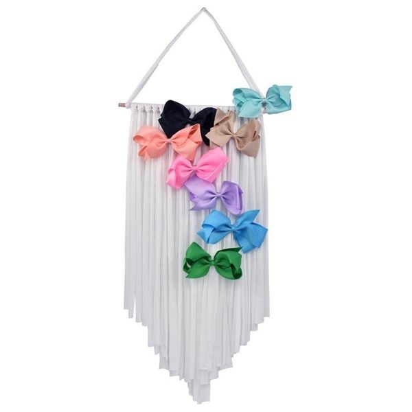 

ins baby hair bow holder hanger girls hairs clips storage organizer portable hairwear belt kids hair bow hanger novelty items