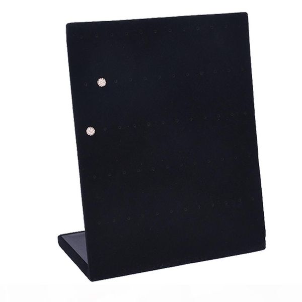 

holder sturdy 60 positions jewelry display stand earrings show rack earrings organizer for earrings, Black