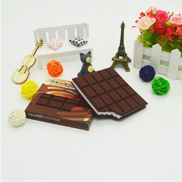 

fast shipping chocolate stickers cute creative sticker diary note notebook papeleria office supplies papeleria memo pad bk0602