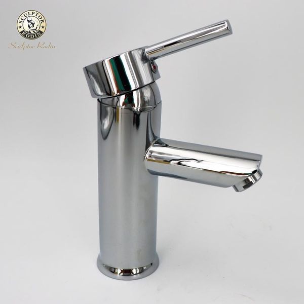

bathroom sink faucets cold basin faucet waterfall vanity single lever chrome brass and washing taps 7751