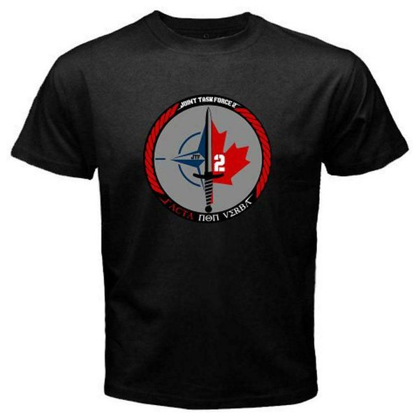 

new jtf2 joint task force canada army symbol black size s-3xl usa 2019 funny cotton casual tee printed tee